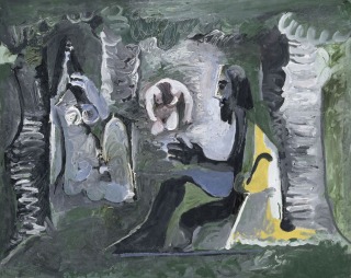 Pablo Picasso-Le déjeuner sur l'herbe d'après Manet, 27 juillet 1961