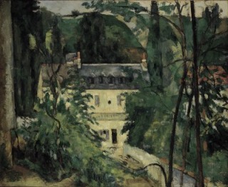 Paul Cézanne-Paysage aux environs de Pontoise