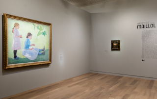 Vue de l'exposition « Aristide Maillol (1861-1944). La quête de l’harmonie »