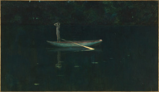 tableau, Alexander Harrison, La solitude, vers 1893