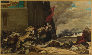 L'incendie des Tuileries, Clairin, Georges