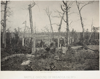 Georges N. Barnard-Battle Ground in Resacca, number 3