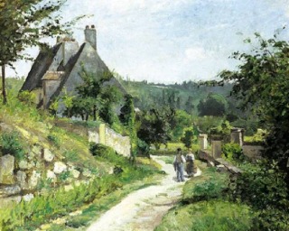 Camille Pissarro-La Causette, chemin du chou à Pontoise