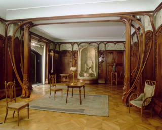 Alexandre Charpentier-Boiserie de salle à manger