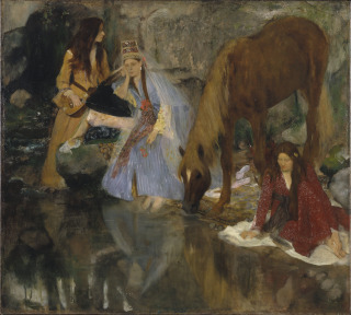 Edgar Degas-Portrait de Mlle...E(ugénie) F(iocre): à propos du ballet La Source