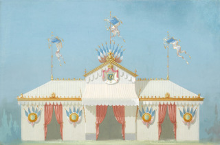 Maison Belloir et Vazelle-Projet de chapiteau pour une fête impériale