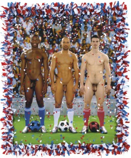 Pierre et Gilles (nés respectivement en 1950 et en 1953)-Vive la France