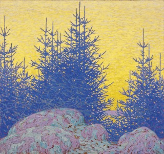 Lawren S. Harris-Paysage décoratif (Decorative Landscape)