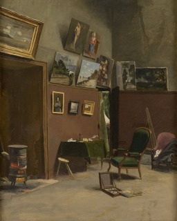 Frédéric Bazille-L'Atelier de la rue de Furstenberg