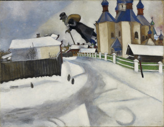 Marc Chagall-Au-dessus de Vitebsk