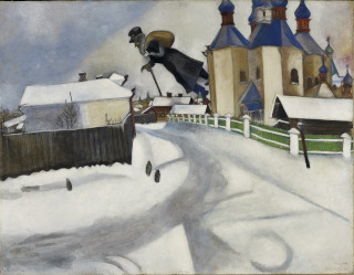 Marc Chagall-Au-dessus de Vitebsk