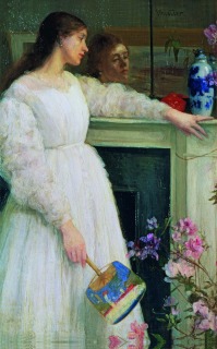 James McNeill Whistler-Symphonie en blanc n°2 : La Petite fille blanche (Symphony in White, n°2 : The Little White Girl)
