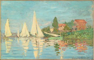 Claude Monet-Régates à Argenteuil