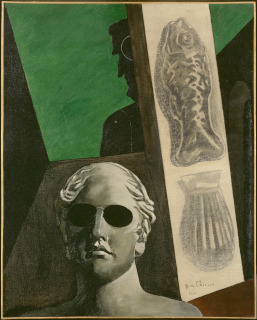 Giorgio De Chirico-Portrait (prémonitoire) de Guillaume Apollinaire