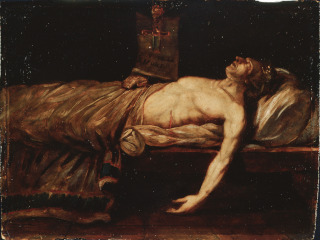 Anonyme-Le Peletier de Saint Fargeau sur son lit de mort