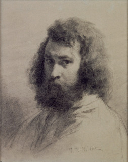Jean-François Millet-Portrait de l'artiste par lui-même