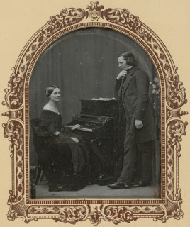 Anonyme-Robert et Clara Schumann