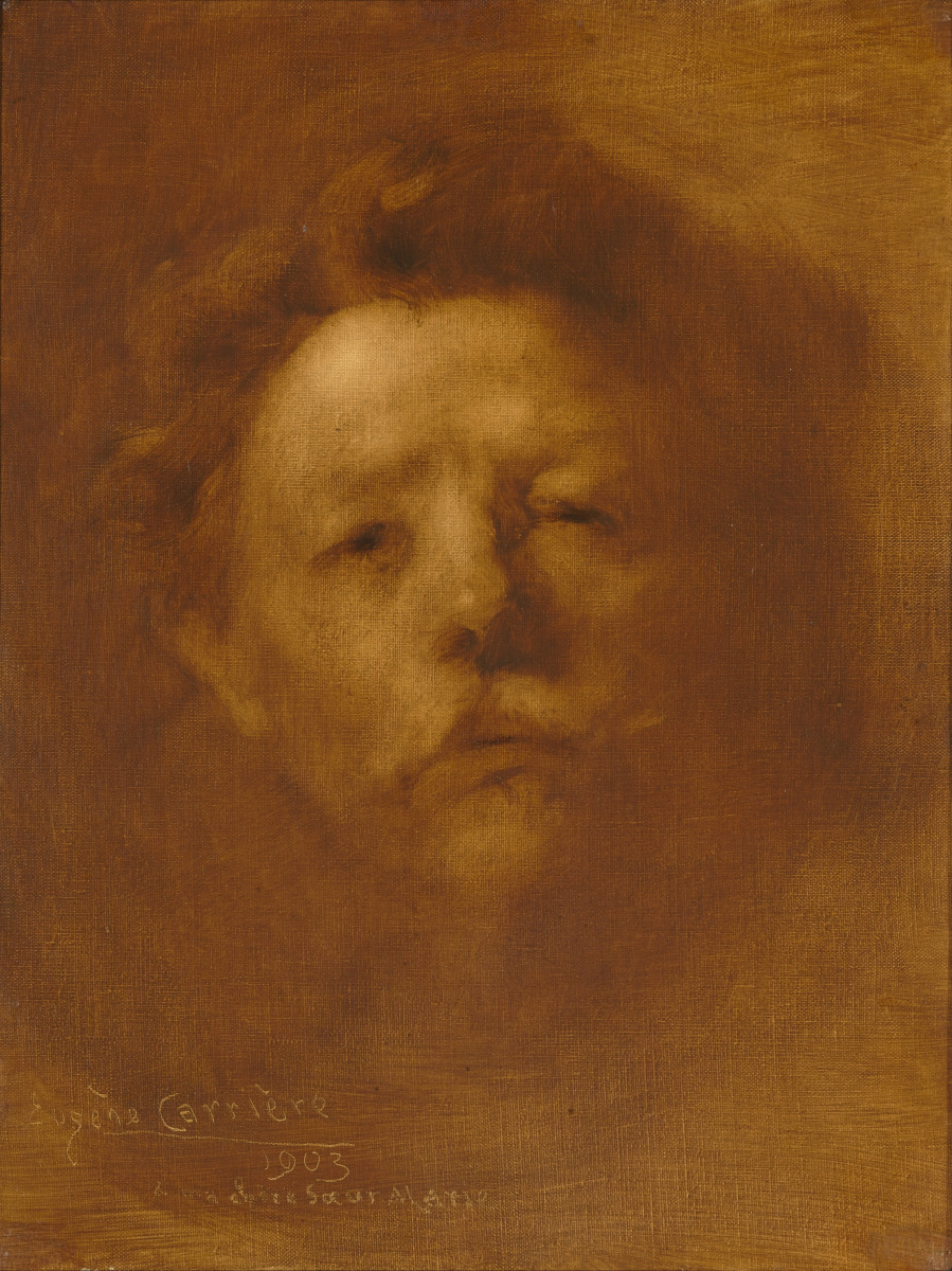 Eugène Carrière-Portrait de l'artiste
