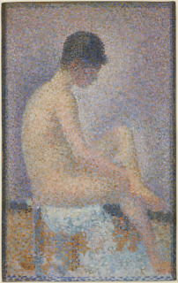 Georges Seurat-Poseuse de profil