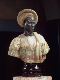 Homme du Soudan en costume algérien|Nègre, costume algérien (Salon de 1857)|Nègre du Soudan (Exposition universelle de 1889), Cordier, Charles Henri Joseph