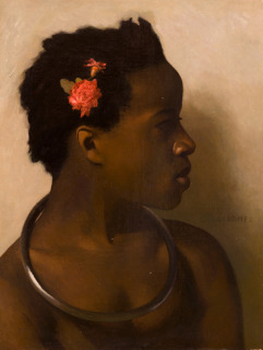 Jean-Léon Gérôme-Etude d'après un modèle féminin pour A vendre, esclaves au Caire