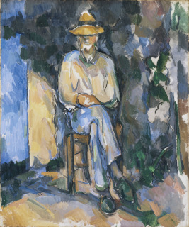 Paul Cézanne-Le Jardinier Vallier