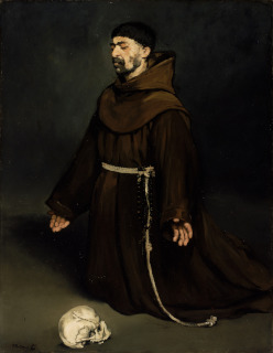 Edouard Manet-Un moine en prière