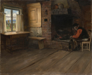 Intérieur dalécarlien, Hagborg, August