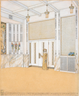 Marcel Kammerer-Grand hôtel Wiesler à Graz (Autriche), salle des fêtes