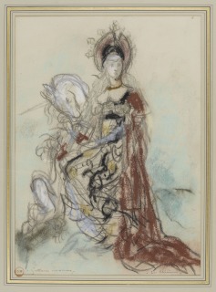 Gustave Moreau-Femme et licorne