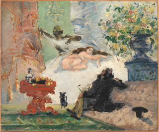 Paul Cézanne-Une moderne Olympia