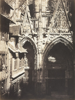 Edmond Bacot-Portail de l'église Saint-Maclou à Rouen