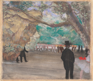 Edgar Degas-Le Rideau
