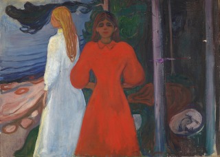 Rouge et blanc (Rødt og hvitt), Edvard Munch